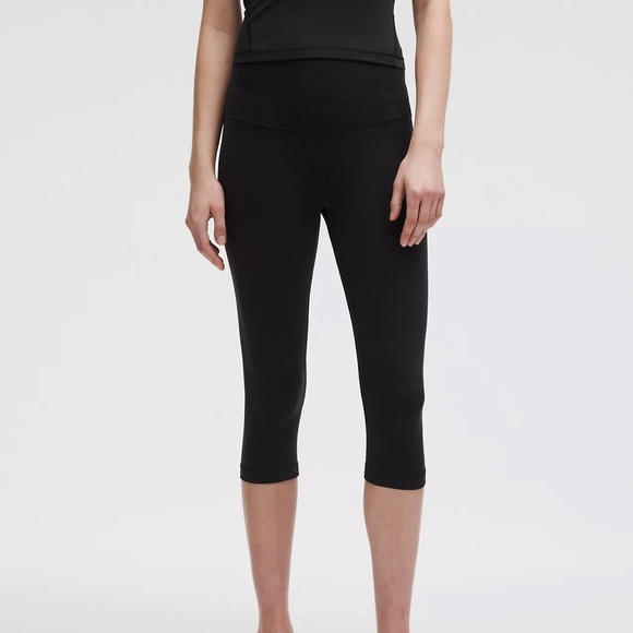 lululemon athletica Pants - Lululemon Align Black Crop 17” Leggings